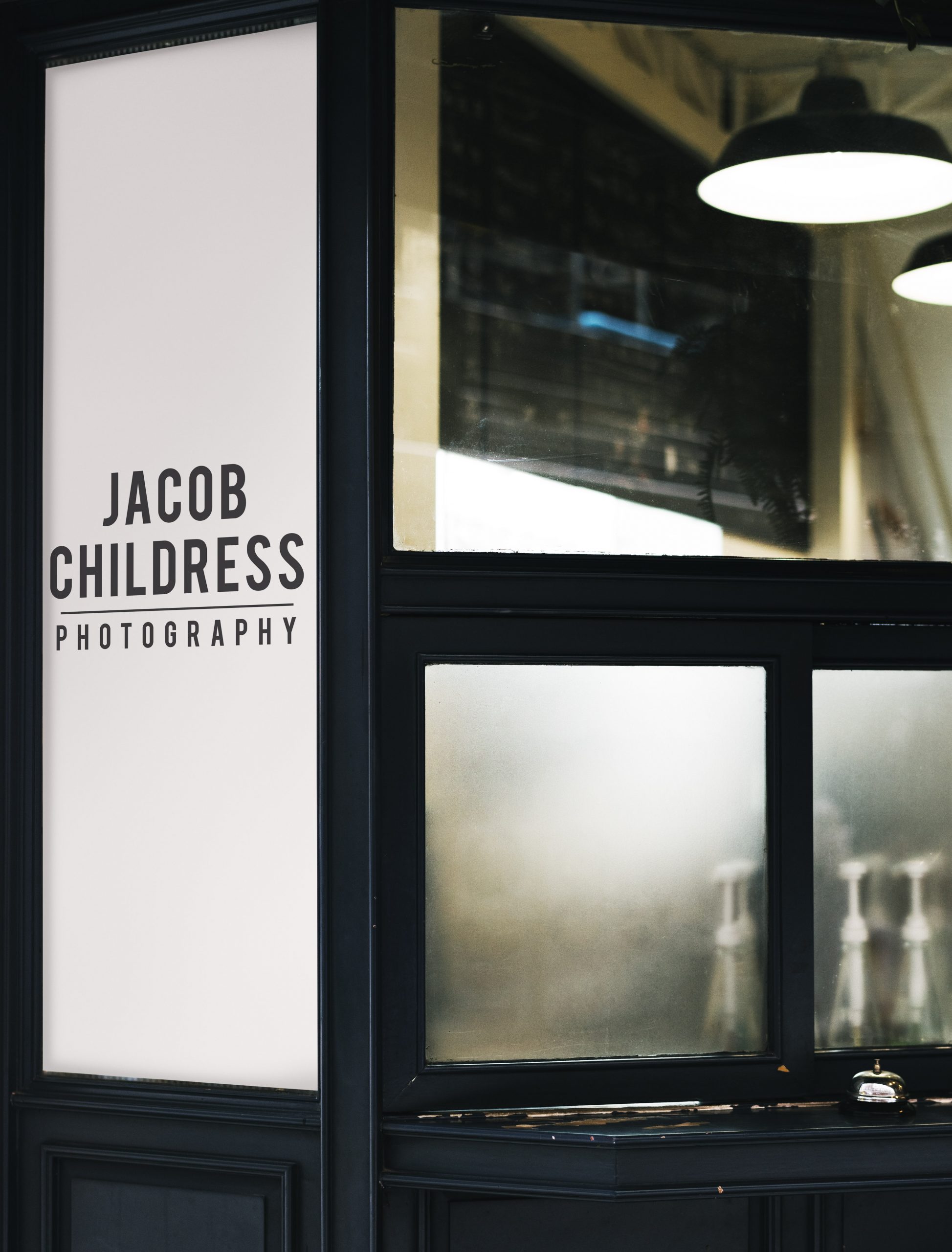 jacob childress photography window graphic